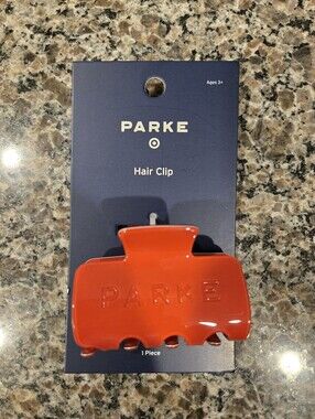 Parke x Target Hair Claw Clip RED
